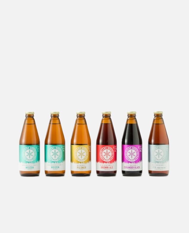 ⑥【ノースアイランドビール】クラフトビール5種飲み比べセット（6本入り）  5,440円