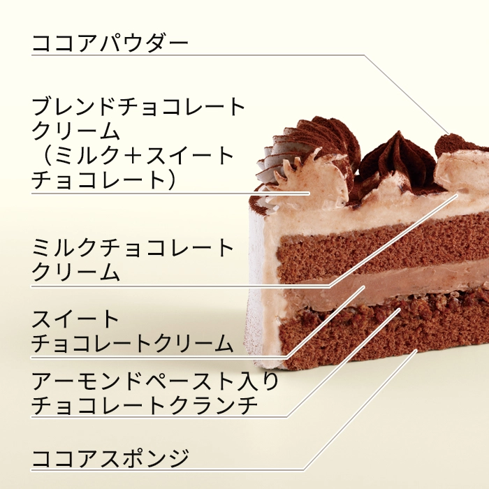 セブンイレブン　銀座コージーコーナー チョコデコレーション5号（ベルギー産チョコのクリーム使用）