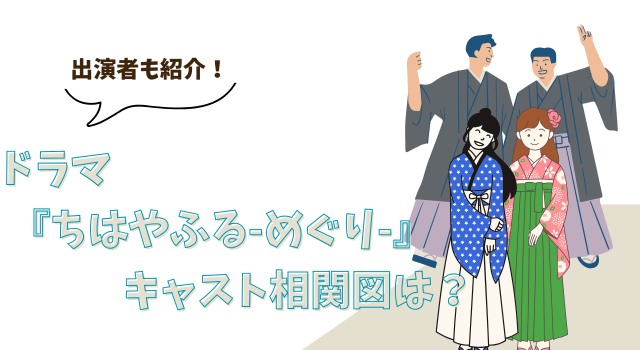 ドラマ『ちはやふる-めぐり-』のキャスト相関図は？出演者も紹介！