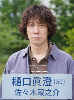 佐々木 蔵之介(ささき くらのすけ)：樋口眞澄 役